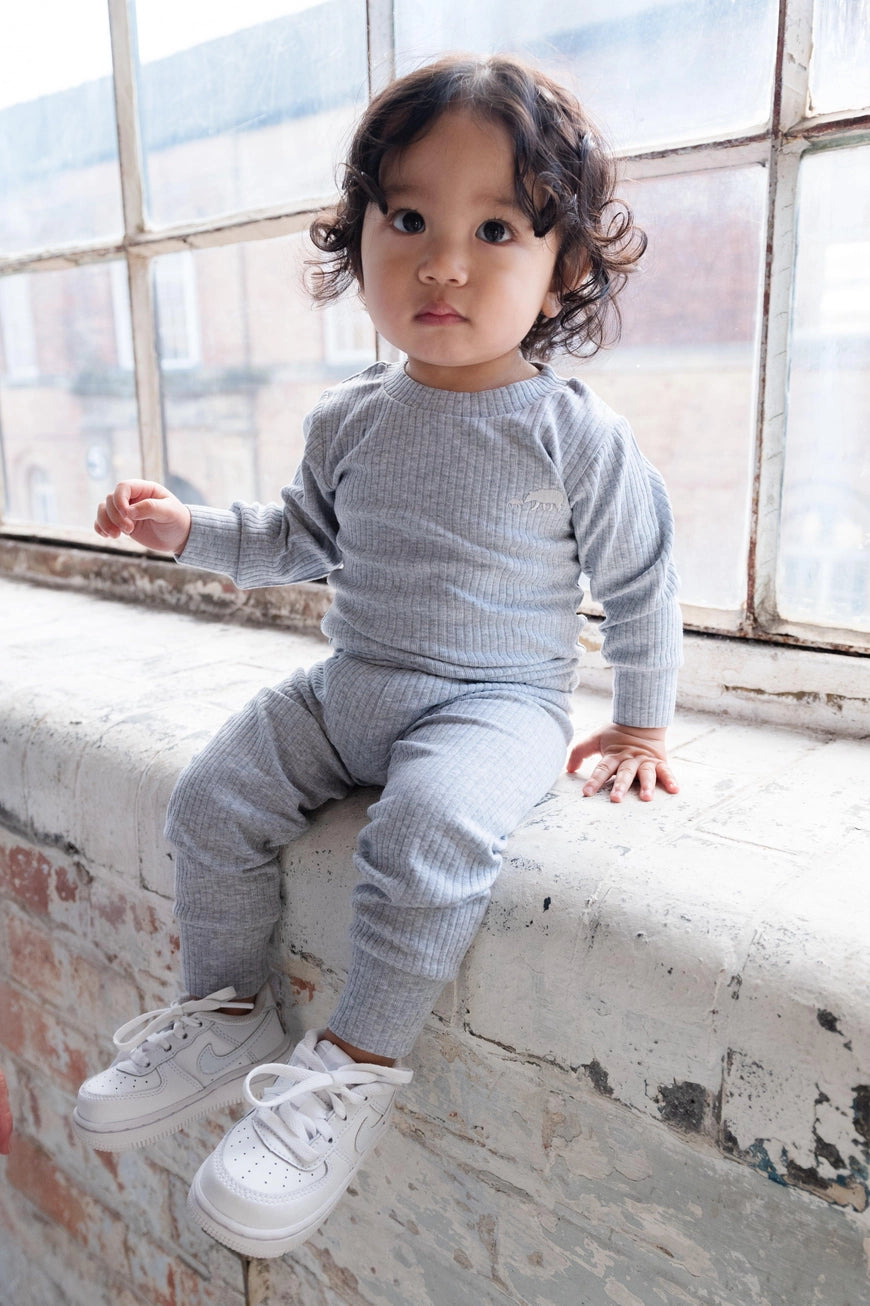 Ensemble Premium Gris Chiné