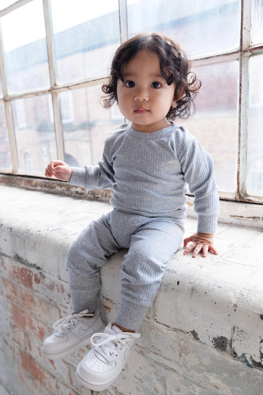 Ensemble Premium Gris Chiné